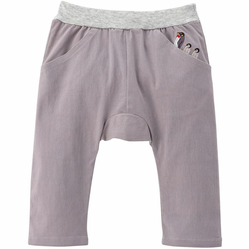 のびのびストレッチツイルラップパンツ（ペンギン）