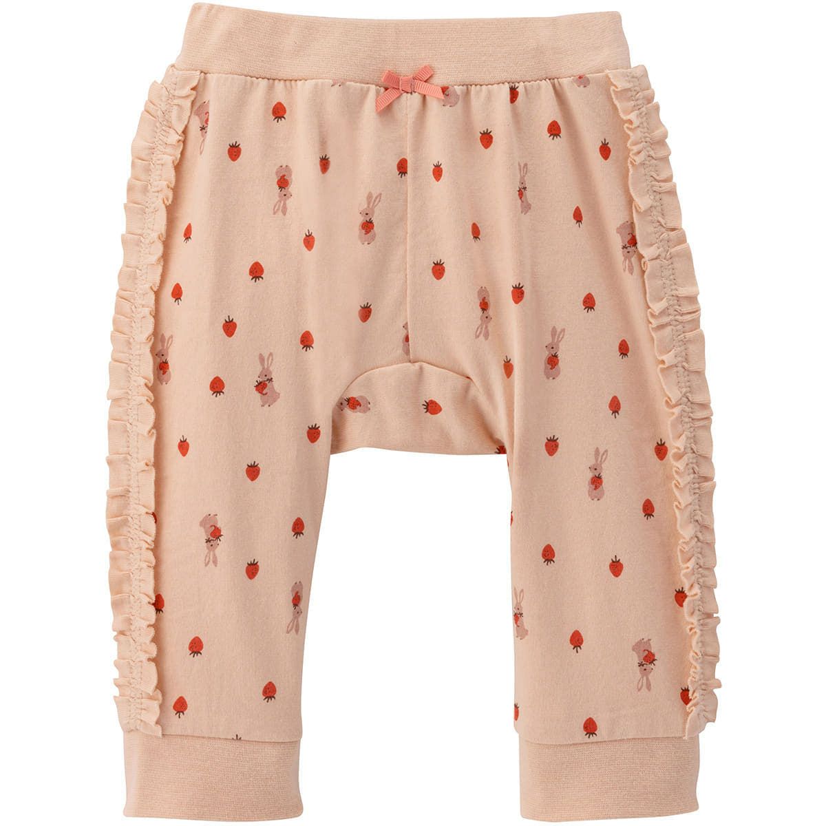 サイドフリルラップパンツ（うさいちご）