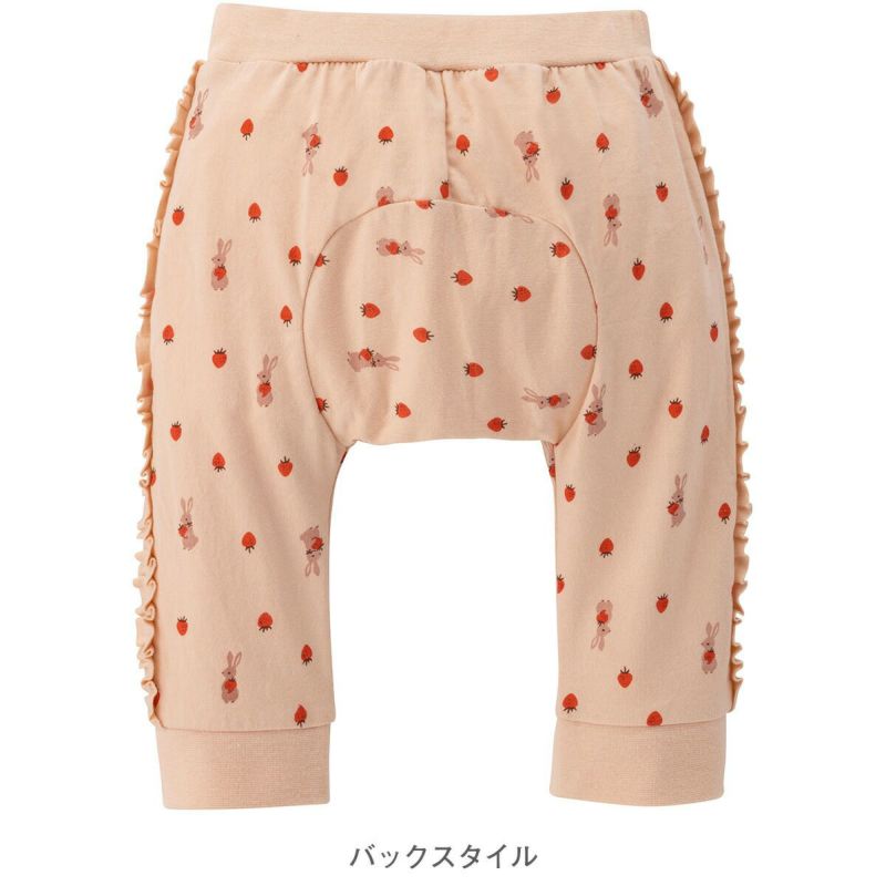 ベビーの体形にフィットしたマチ付き仕様パンツ