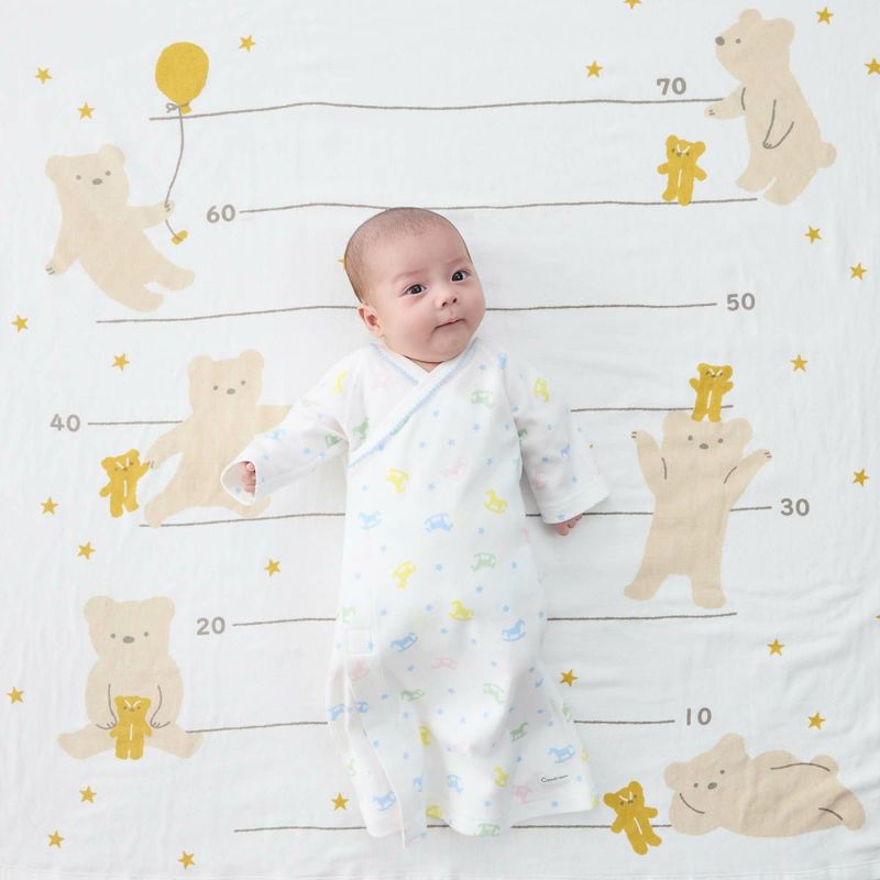 沐浴ガーゼタオル（ゆるくま）【新生児】 | コンビミニ公式ストア